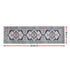 80 x 300 cm Washable Runner Area Rug No Hard Glue Quilt-Like Soft for Home Decor, 0.5cm Ultra-Thin Pet Friendly Bohemian Medallion Bedroom Carpet