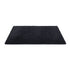 Floor Rug 140x200cm Plush Area Shaggy Rug Living Room Bedroom Carpet Black