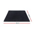 Floor Rug 160x230cm Plush Area Shaggy Rug Living Room Bedroom Carpet Black