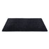 Floor Rug 160x230cm Plush Area Shaggy Rug Living Room Bedroom Carpet Black