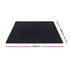 Floor Rug 200x230cm Plush Area Shaggy Rug Living Room Bedroom Carpet Black