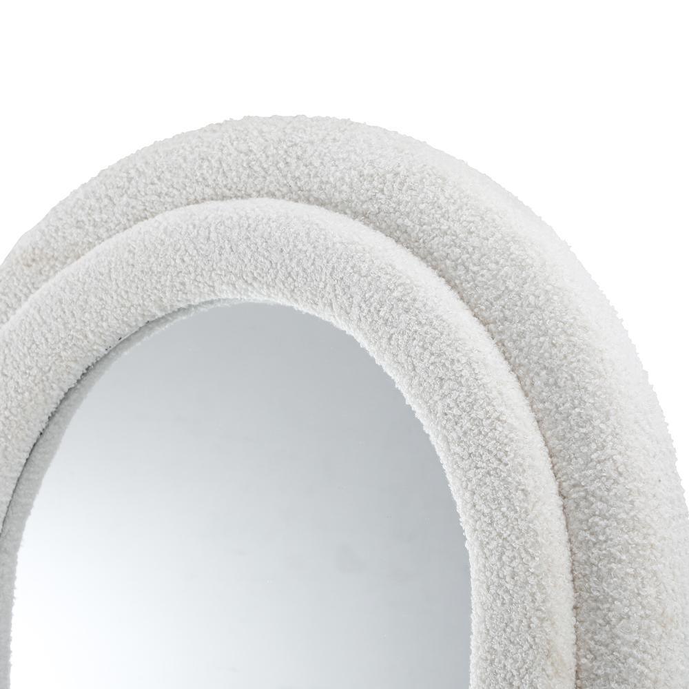 1.6M Full Length Mirror Boucle Frame Floor Mirrors