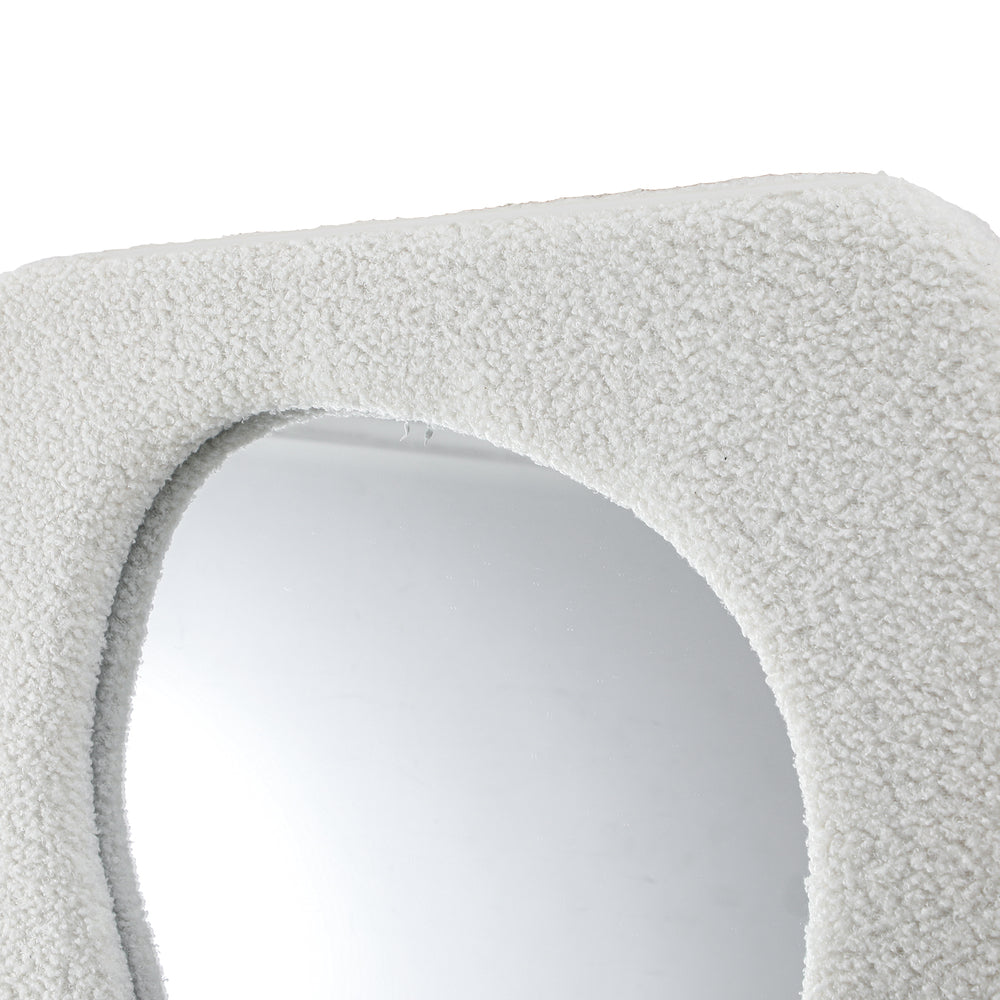 Full Length Mirror 160x60cm Boucle Floor Mirrors