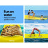 Floating Water Mat 3.65M XPE Foam Lake Pool Beach Mat 8 Person