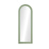 Full Length Mirror Elegance Arch 165x60cm Green Wood