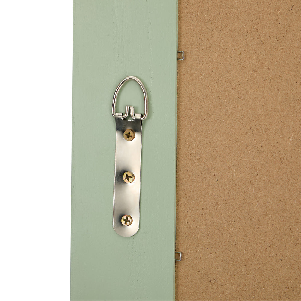 Full Length Mirror Elegance Arch 165x60cm Green Wood