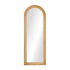 Full Length Mirror Elegance Arch 165x60cm Natural Wood