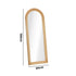 Full Length Mirror Elegance Arch 165x60cm Natural Wood