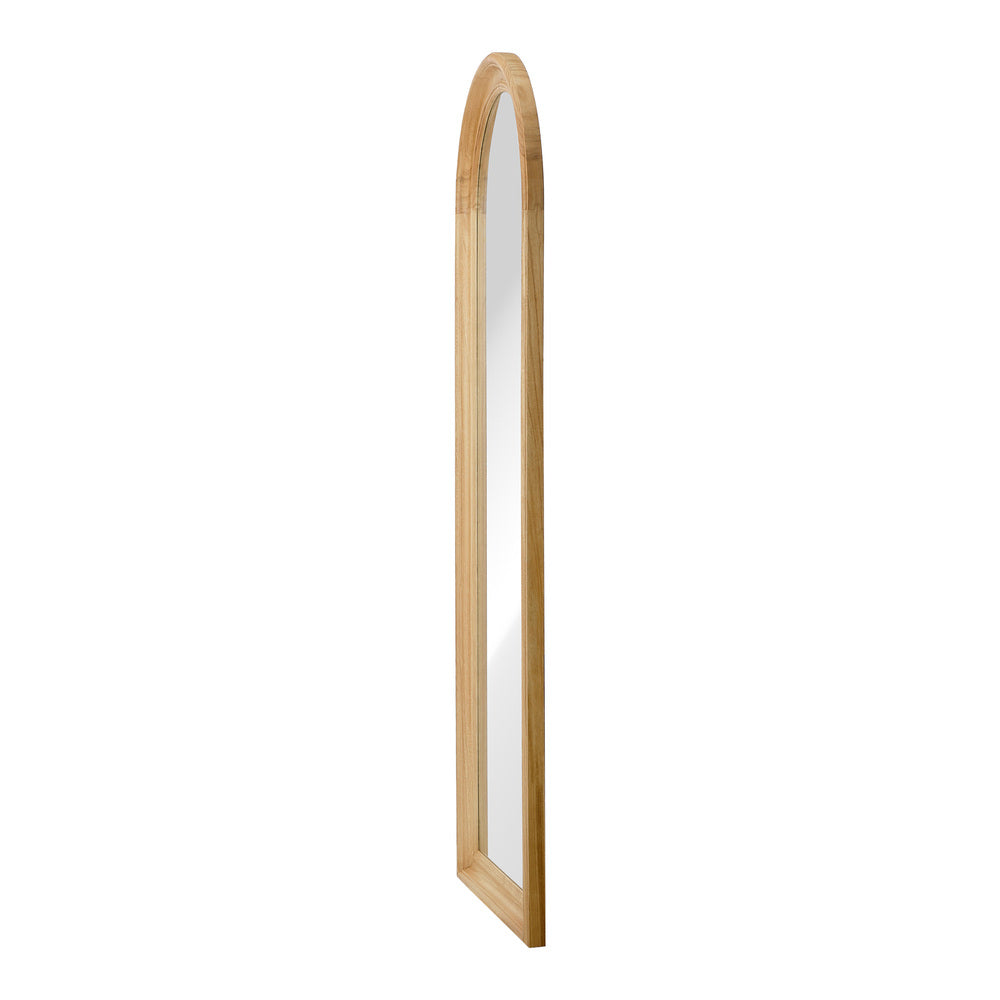 Full Length Mirror Elegance Arch 165x60cm Natural Wood
