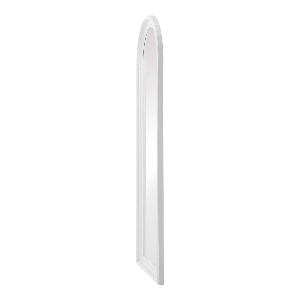 Full Length Mirror Elegance Arch 165x60cm White Wood