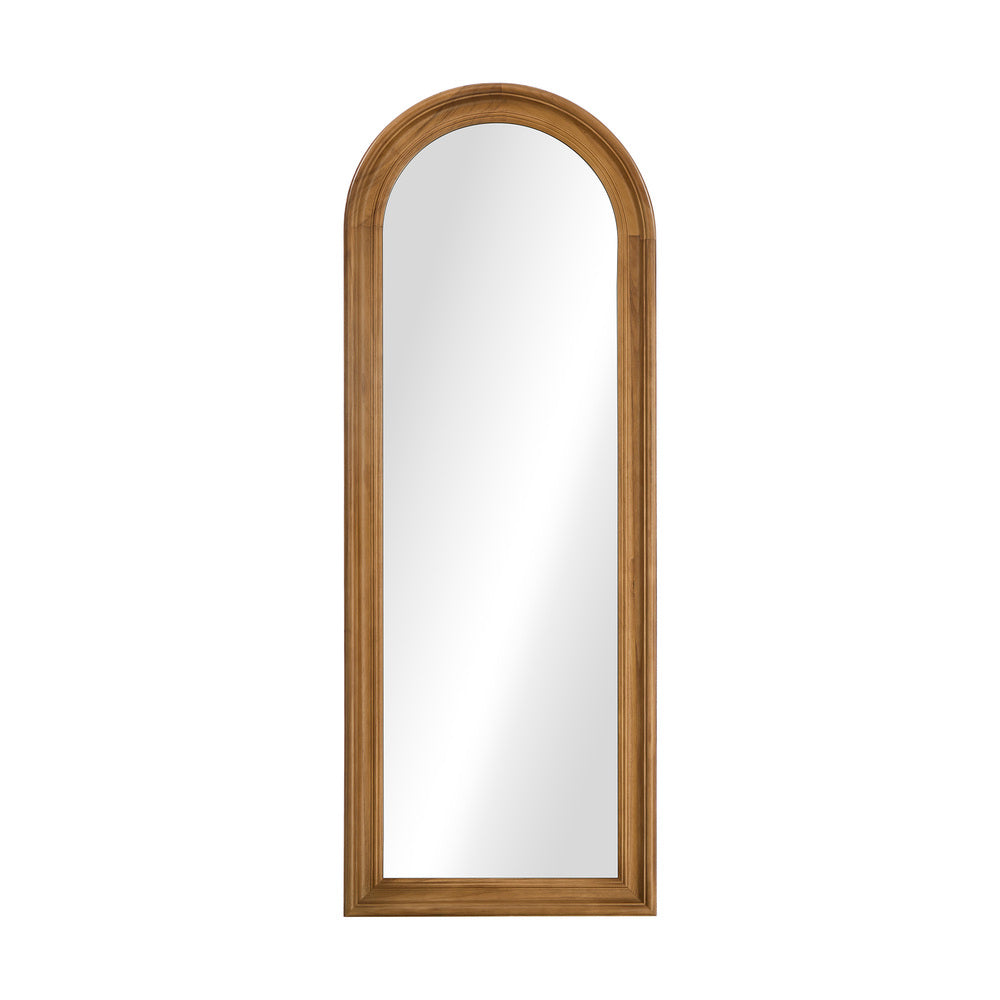 Full Length Mirror Elegance Arch 165x60cm Brown Wood