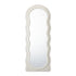 Oikiture Full Length Mirror 160cm Boucle Frame Floor Mirror