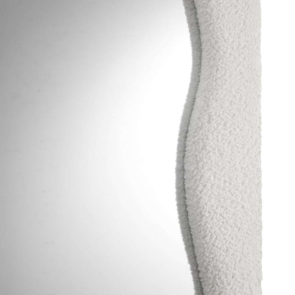 Full Length Mirror Boucle Dressing Wall Mounted 160cm