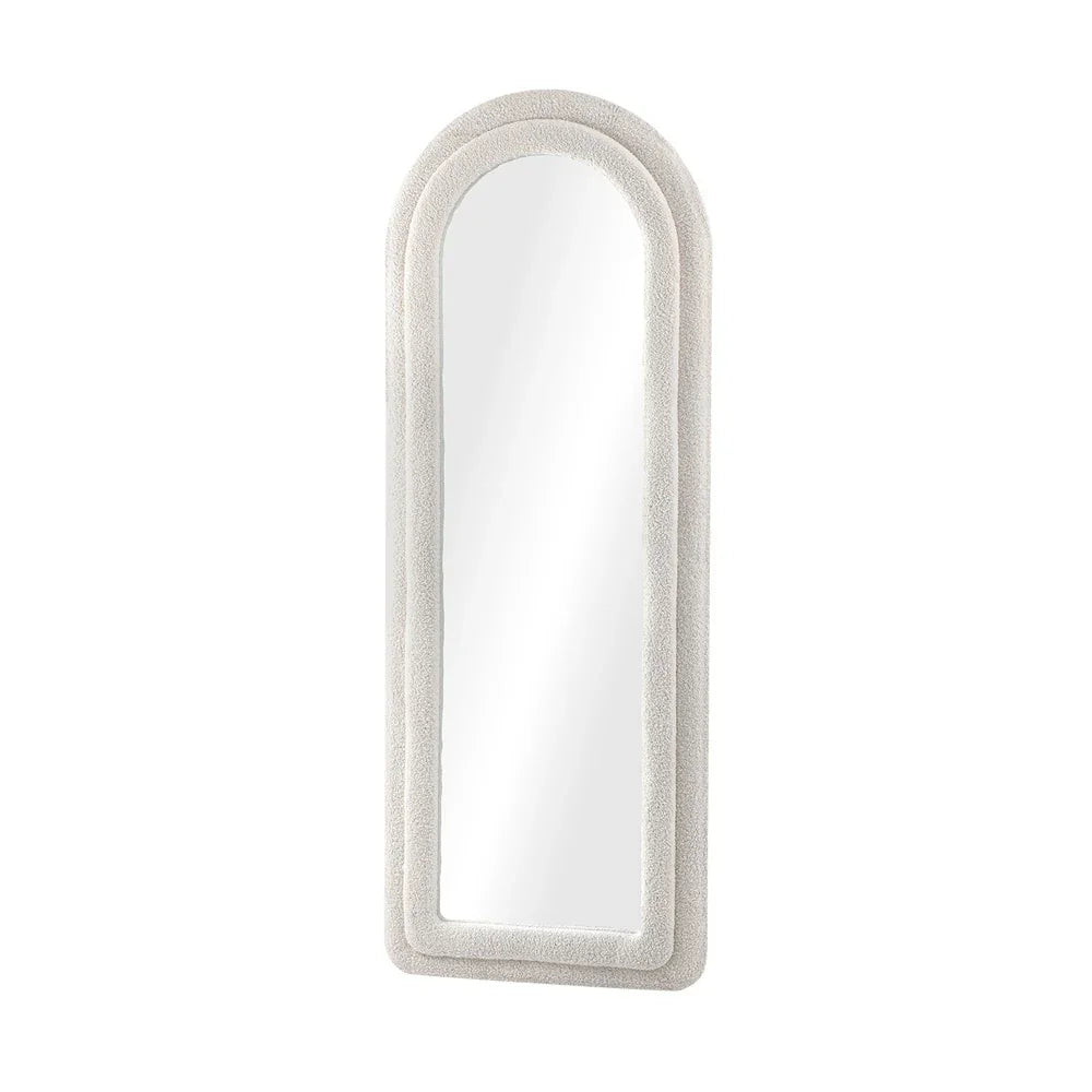 Full‑Length Mirror – 180x70cm Boucle Frame, Shatterproof Glass