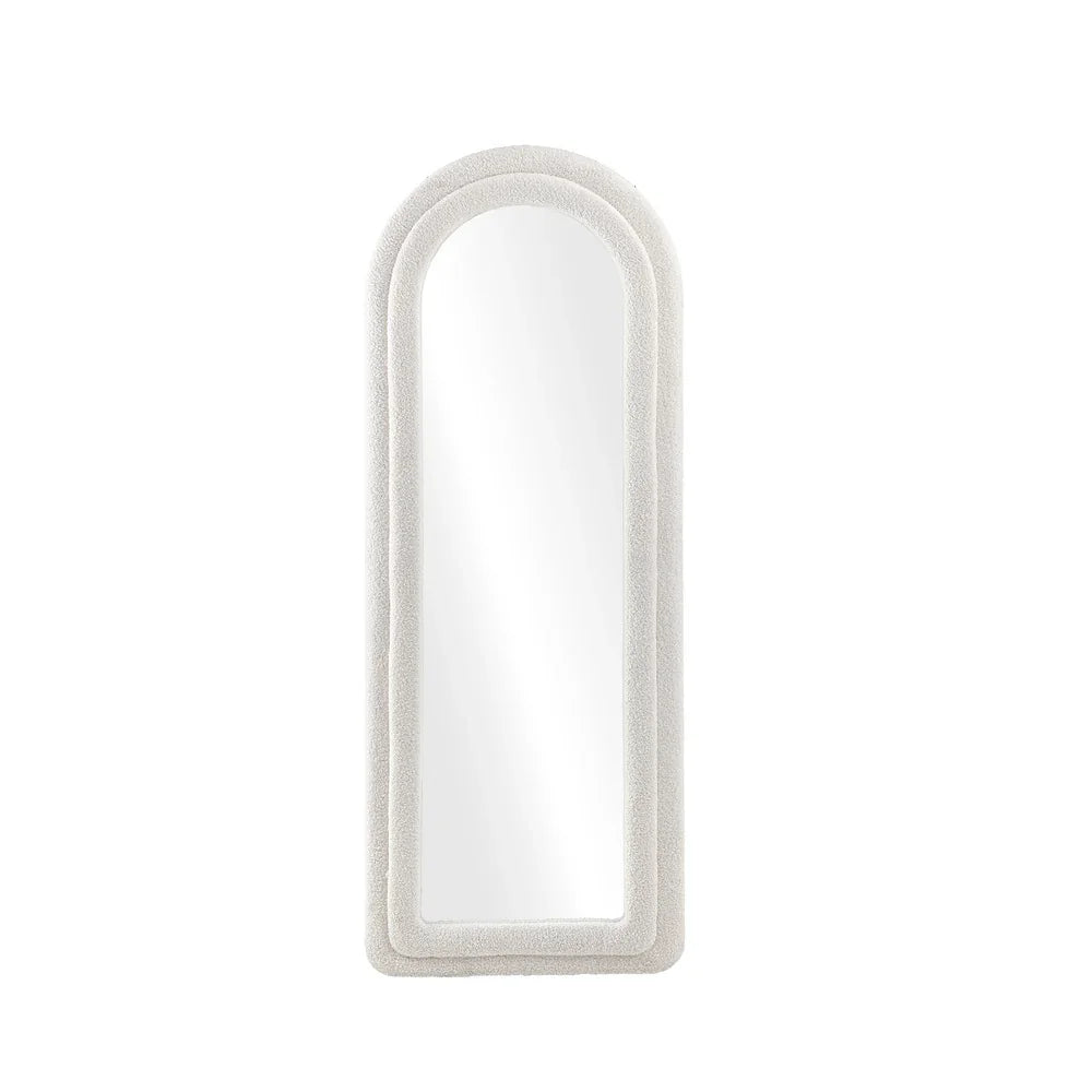 Full‑Length Mirror – 180x70cm Boucle Frame, Shatterproof Glass