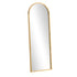 Wooden Full Length Mirror 180x70cm Arched Floor Mirrors