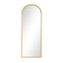 Wooden Full Length Mirror 180x70cm Arched Floor Mirrors