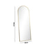 180x70cm Full Length Mirror Arched Floor Mirrors Gold