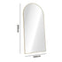 Oikiture Arched Full Length Floor Mirror Wall 200cm Gold
