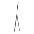 Oikiture Wooden Full Length Mirror Rectangle 166x60cm Black
