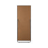 Oikiture Wooden Full Length Mirror Rectangle 166x60cm Black