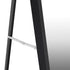 Oikiture Wooden Full Length Mirror Rectangle 166x60cm Black