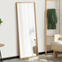 Oikiture Wooden Full Length Mirror 166x60cm Rectangle