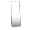 Oikiture Full Length Mirror 166x60cm Wooden Frame Floor Standing White