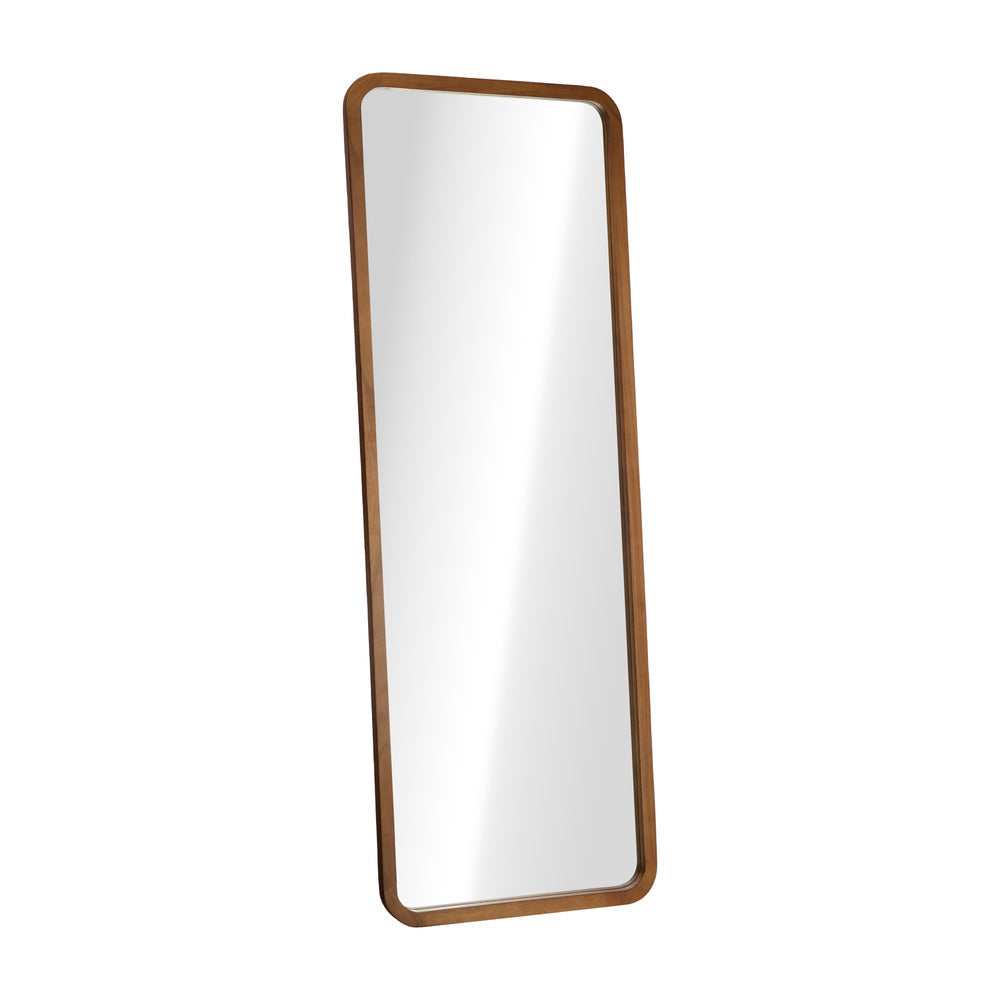 Full Length Mirror 166x60cm Rectangle Dressing Mirrors Walnut