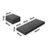 Folding Mattress Portable Single Sofa Foam Bed Grey