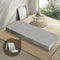 Single Folding Foam Mattress 12cm Portable Camping Floor Mat Grey