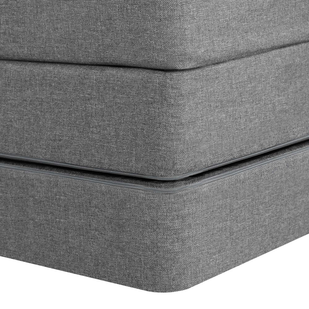 Foldable Mattress Trifold Cushion Mat Breathable Double
