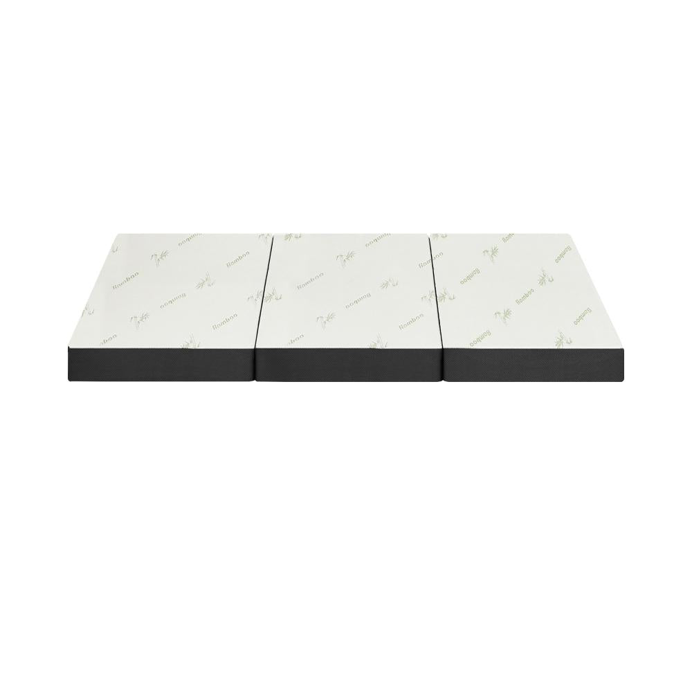 Folding Foam Mattress Trifold Cushion Double