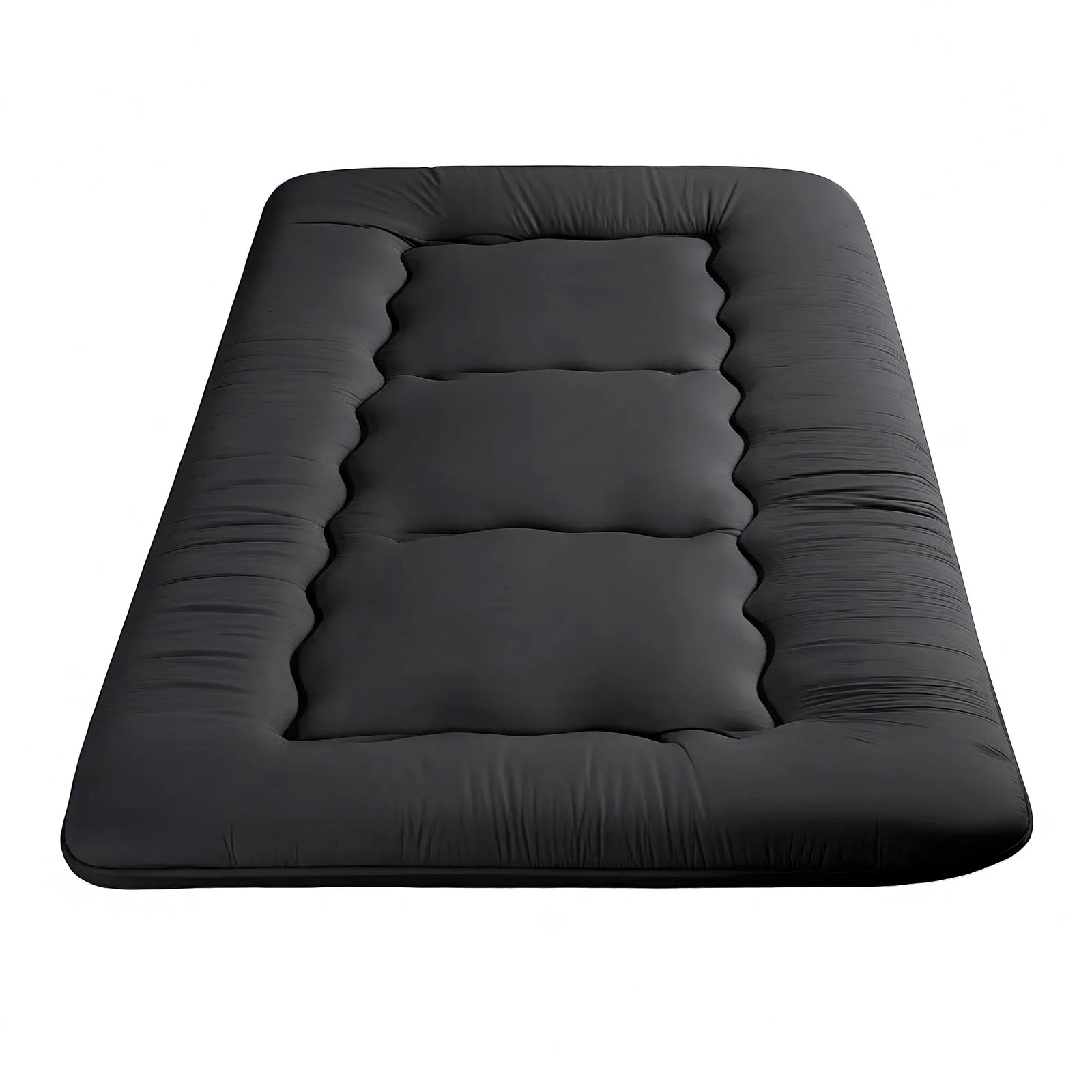 10cm Japanese Floor Mattress Foldable Futon Mattress Washable Cover Straps