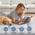 10cm Japanese Floor Mattress Foldable Futon Mattress Washable Cover Straps