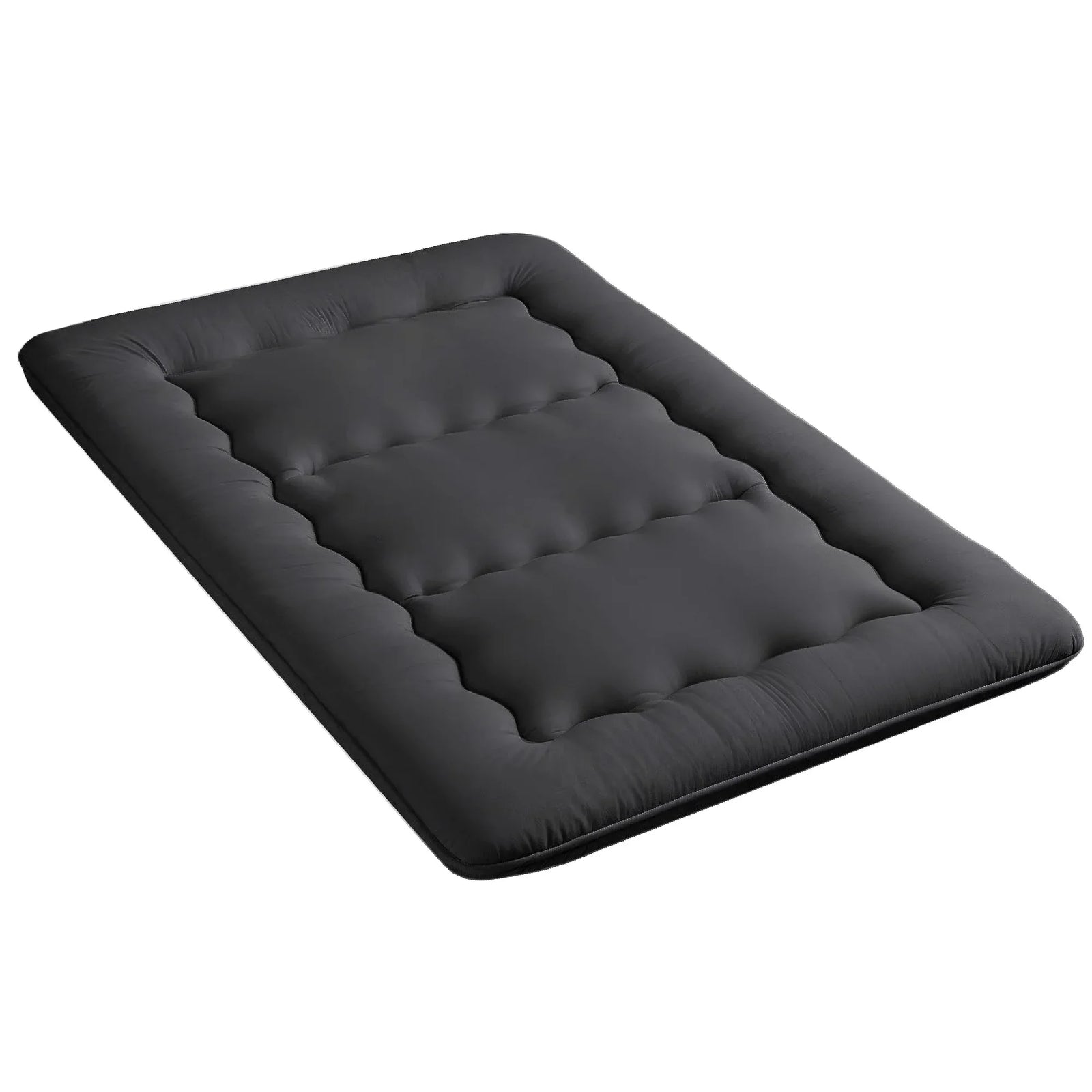 10cm Japanese Floor Mattress Foldable Futon Mattress Washable Cover Straps