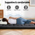 10cm Japanese Floor Mattress Foldable Futon Mattress Washable Cover Straps