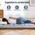 10cm Japanese Floor Mattress Foldable Futon Mattress Washable Cover Straps