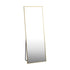 Full Length Mirror Rectangle Free Standing Gold