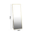 Full Length Mirror Rectangle Free Standing Gold