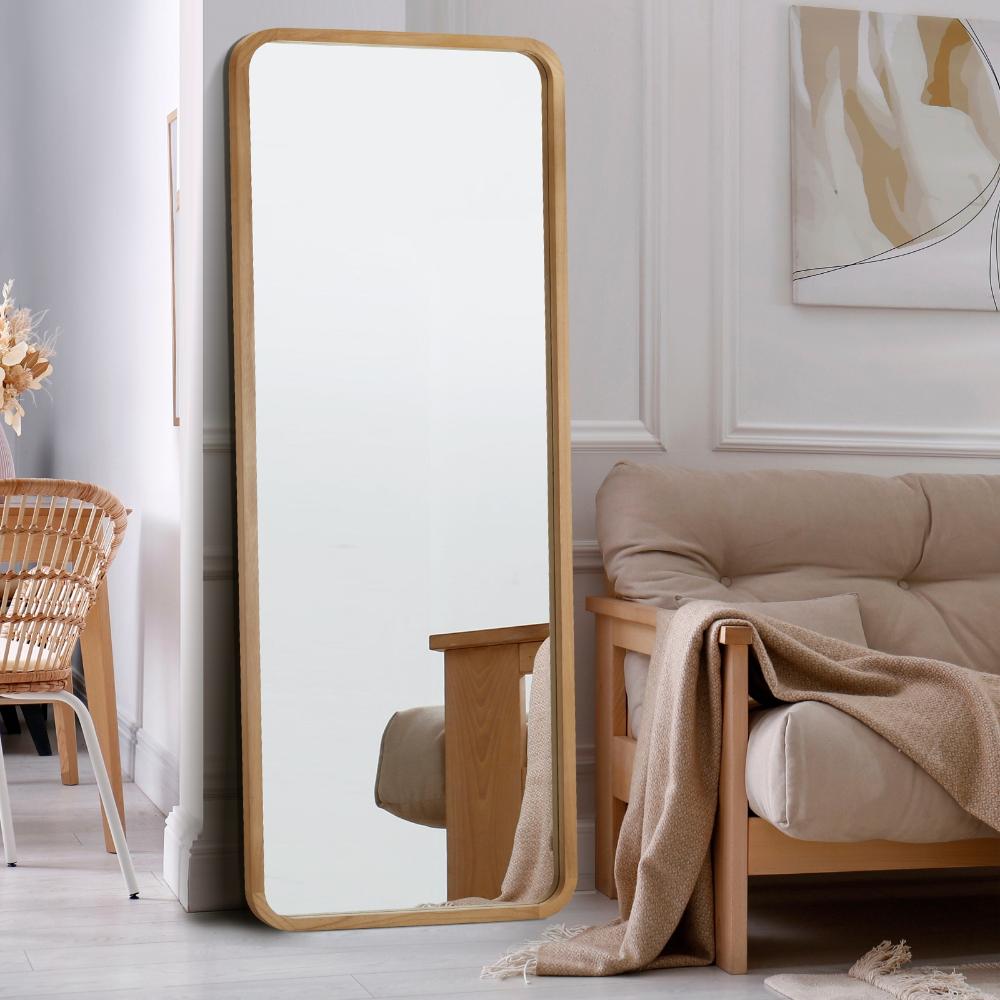 Full Length Mirror Rectangle Wooden