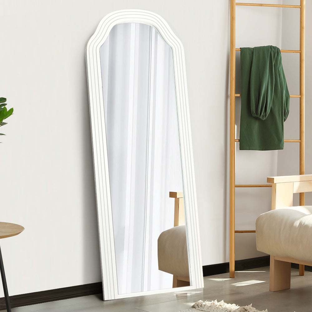 Full Length Floor Makeup Mirrors 165x60cm White Wood Bedroom