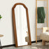 Full Length Floor Makeup Mirrors 165x60cm Brown Wood Bedroom