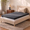 Giselle 18cm King Single Memory Foam Mattress Dual Feel Reversible Charcoal Foam