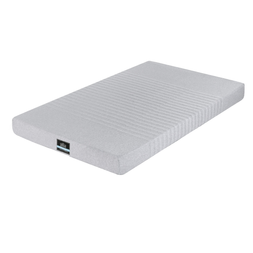 King Single Cool Gel Memory Foam Mattress 15cm Bamboo Cover Charcoal