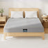 Cool Gel Memory Foam Mattress Charcoal 7-Zone Bamboo Cover 15cm Queen Size
