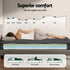18cm Memory Foam Mattress Green Tea Foam Cool Gel Foam Mattresses King Single