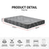 Giselle 25cm King Memory Foam Mattress Gel Infused Foam Removable Cover