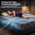 Giselle ECLIPSE 25cm King Single Memory Foam Mattress Gel Infused Foam Cover