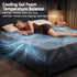 Giselle 25cm Queen Memory Foam Mattress Gel Infused Foam Removable Cover